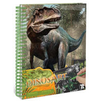 Набор для творчества DinosArt 15201 Caiet de schite de razuit 6buc