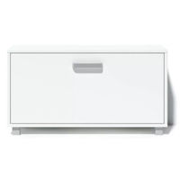 Raft pentru încălțăminte Fabrik Home №09 Обувница однарядная 900 белый ясень