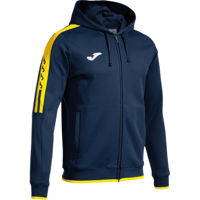 Одежда для спорта Joma Olimpiada Zip-Up Hoodie Navy Yellow (5XS) 103707.339