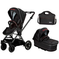 Сărucior pentru copii Hartan 2/1 AMG GT Nachtschwarz Puchchair + Carrycot
