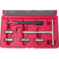Набор ручных инструментов JTC JTC-4771 для притирки седел форсунок дизельного двигателя (7 ед.)