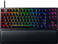Gaming Keyboard Razer Huntsman V2, TLK, Optical Linear SWl, Wrist Rest, US Layout, USB, Black