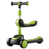Самокат Richi (91803) Trotineta verde pentru copii