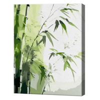 Tablou pe numere Art Gallery EX8732 Bambus 30x40cm Eco