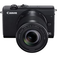 Фотоаппарат беззеркальный Canon EOS M200 + 15-45 IS STM + 55-200 IS STM Black