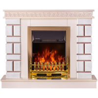 Камин электрический ArtFlame Nazarii minii jasmine & Gala gold