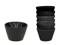 Forma pentru copt cupcakeTognana Mignon D8X5.5cm, negru