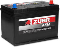 Автомобильный аккумулятор Zubr Ultra Asia 95 Ah R+