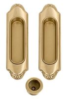 Set de mânere pentru uși cuisante 1028-04 auriu satinat