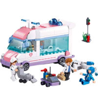 Конструктор miscellaneous B1213 Set de construcție Ambulanța, 251 elem.