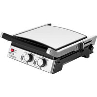 Grill-barbeque electric ECG Duo Grill & Waffle KG 2033 Inox/Black