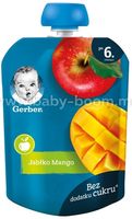 Gerber Пюре «Яблоко-манго» 90 гр. (6+)