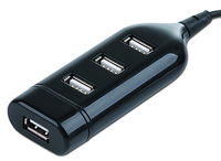 USB 2.0 Hub 4-port Gembird "UHB-CT02", mini size