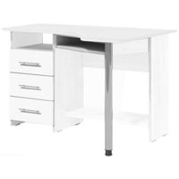 Стол компьютерный Fabrik Home СК-09 левый белый ясень