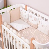 Детское постельное белье Veres 216.06.110*90 Smiling animals bej (6ед.)