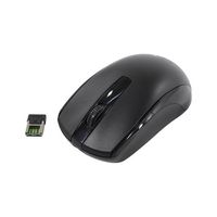 Wireless Mouse Genius ECO-8100, Optical, 800-1600 dpi, 3 buttons, Ambidextrous, Rechar., Black