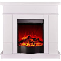 Șemineu electric ArtFlame Rodos & Corsica, 1000x1034x300 mm, Alb