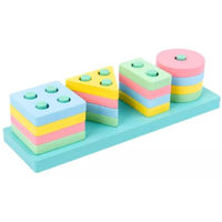 Puzzle ToyMall 6241 Jucaria logica din lemn
