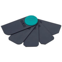 Шпатель Wolfcraft Набор шпателей для швов, веерного типа, 5 шт. 4332000