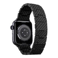 Ремешок Pitaka Carbon Fiber Link Bracelet Band (Retro) for Apple Watch Ultra 2/Ultra/8/7/6/5/4/3/SE (AWB2311)