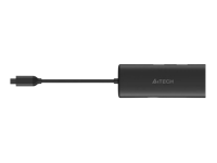 Docking Station A4Tech 8-IN-1, HDMI, USB 3.0, USB 2.0,  2xType C,  PD100W, SD/TF, LAN, Aluminum