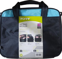 Geantă laptop Port NetBags Line / Netbag Bicolor 11.6" Black/Blue