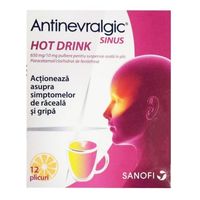 Antinevralgic® Sinus Hot Drink pulb. p/u susp. orala 650mg/10mg N12