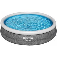 Бассейн надувной Bestway 57445BW FAST SET 366x76cm, 5377L (pompa filtru 1249L/ora)