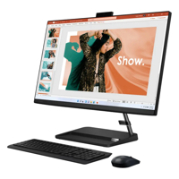 All-in-One Lenovo IdeaCentre 3 24IAP7 Black (23.8" FHD IPS Intel i7-1260P 2.1-4.7GHz, 16GB, 512GB, No OS)