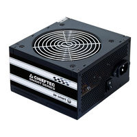 Power Supply ATX 500W Chieftec SMART GPS-500A8, 80+, Active PFC, 120mm silent fan
