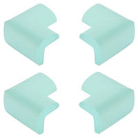 Детская безопасность Cangaroo Защита на углы EDGY Mint 4pcs