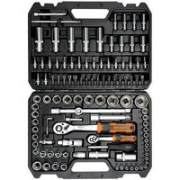 Набор ручных инструментов Wokin Set de 108 de chei tubulare de 1/4 & 1/2 Cr-V (156610)