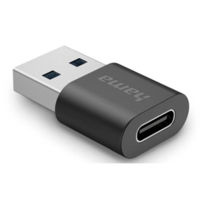 Адаптер для мобильных устройств Hama 200357 USB-3.2 Gen 2 Adapter, USB-A Male to USB-C Female