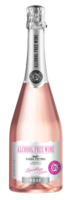 Розовое Игристоеполусладкое безалкогольное вино, 0.75 Л