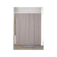 Занавеска для ванной Tendance 52049 180x200cm, серая, PEVA