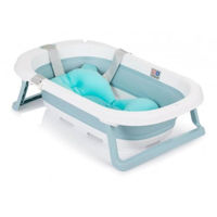 Ванночка Chipolino VKISL0241BL Isla 81см, складная, с сеточкой, Blue