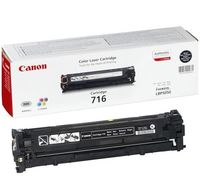 Laser Cartridge Canon 716 Bk, Black