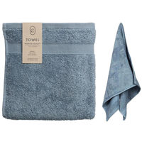 Домашний текстиль H&S 53881 Prosop 50x100cm bumbac, albastru