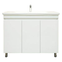 Dulap pentru lavoar Bayro Trend Duo Soft 1000 alb mat