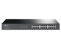 24-port 10/100/1000Mbps Switch TP-LINK "TL-SG1024", 1U 19" Rack Mount, Metal Case