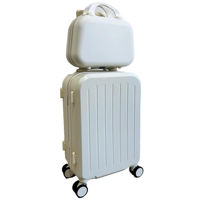 Valiză Bags Set Connect White S+XS