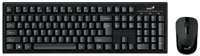 Set Tastatură + Mouse Genius KM-8101, Fără fir, Negru
