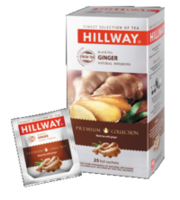 Черный чай Hillway с имбирем 25х1,5гр