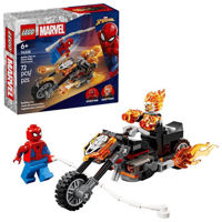 Конструктор Lego 76335 Spider-Man vs Ghost Rider Motorcycle