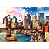 Головоломка Trefl 10595 Puzzle 1000 Pisicile in New York