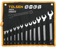 купить {'ro': 'Trusa chei combinate 12 buc. (6-22 mm)  TOLSEN', 'ru': 'Набор ключей комбинированных 12 шт. в чехле (6-22 мм)  TOLSEN'} в Кишинёве