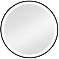 Oglindă baie Dubiel Vitrum HOLIDAY Black 80 LED