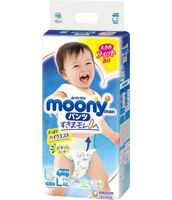 Трусики для мальчиков Moony L (9-14 kg) 54 шт