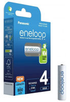AAA  Eneloop 800mAh, Blister*4, Panasonic, BK-4MCDE/4BE