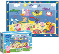 Головоломка Dodo 200473 Puzzle Vacanța de vară, seria Peppa Pig, 50 elem